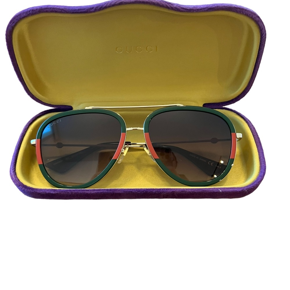 Gucci aviator sunglasses